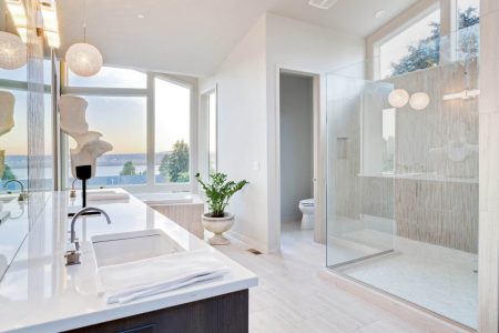 Master Bathroom in new luxury home